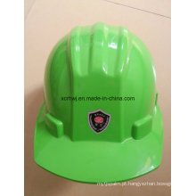 Personalizado Capacete de Segurança Verde Capacete de Segurança Industrial Ce / Bom e Vendendo Capacete de Segurança Capacetes de Construção Modelo / Modelo Capacetes de Segurança